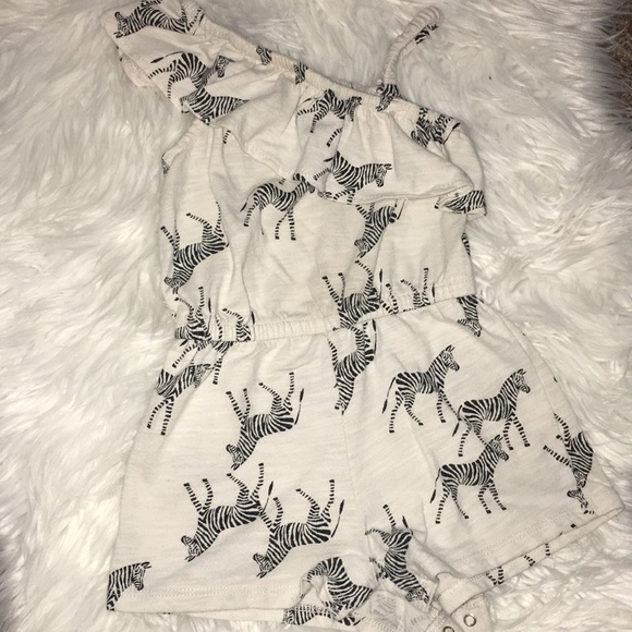 Old Navy Other - Zebra Romper